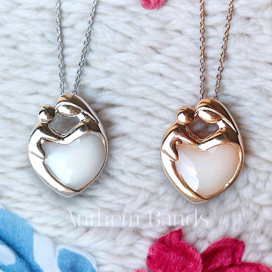 Breastmilk necklace (mom and child)