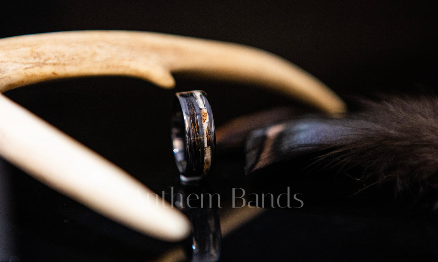 Custom Turkey Feather Ring
